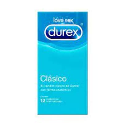 Durex Preservativo Clasico 12 Unidades